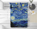 Makosaténové obliečky Vincent van Gogh - STARRY NIGHT - Nočná obloha